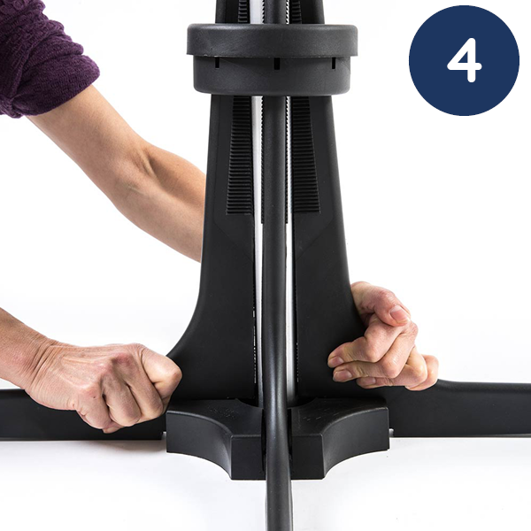 Baser orginial or orginial parasol assembly guide step 4 push all 4 L-shapes close to the pole